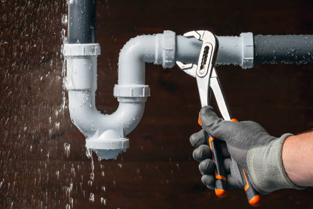 Professional Drain Cleaning technician working in Ballouville, CT
